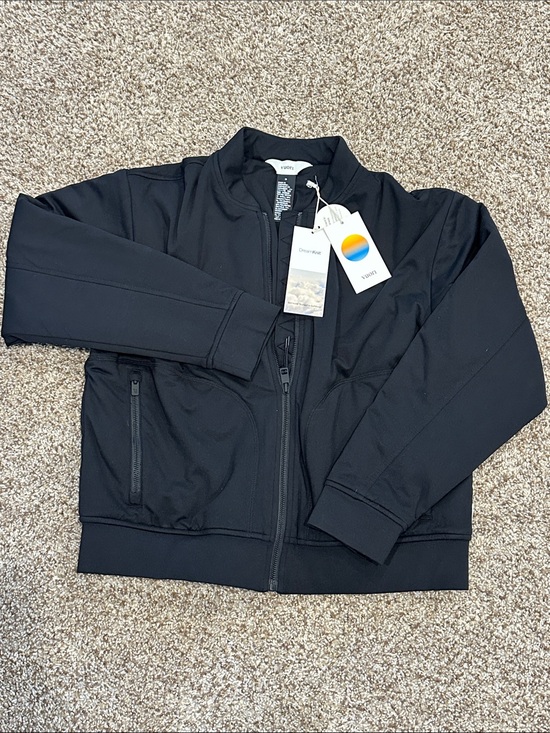 Vuori Jackets & Blazers - Vuori Black Women’s Halo Basin Bomber Jacket - Zip Front Casual Layer
